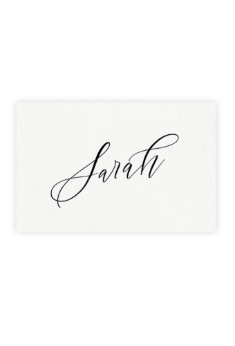 Escort Card Option 4