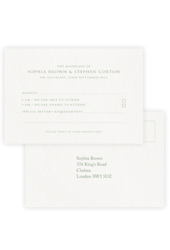 RSVP Card Option 3