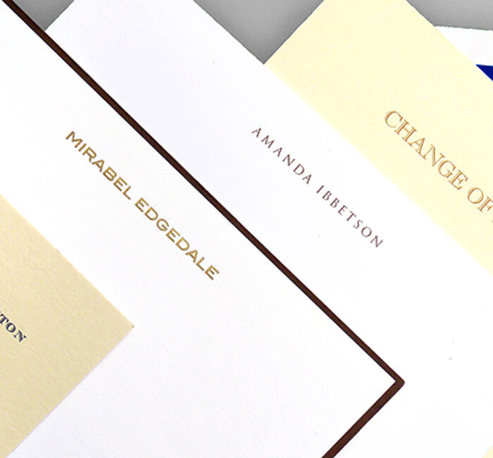  Personal Stationery