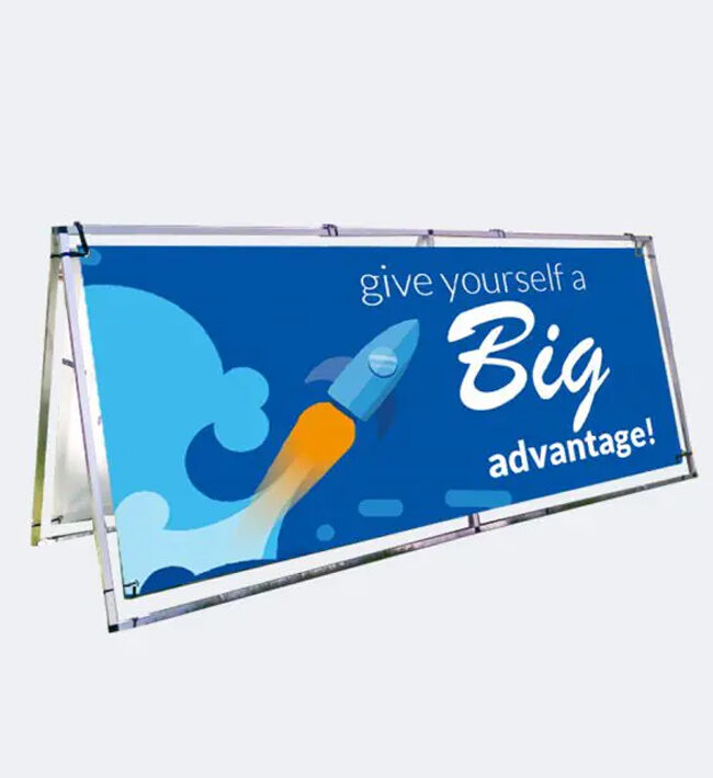 Vinyl banners are ideal for promoting your events