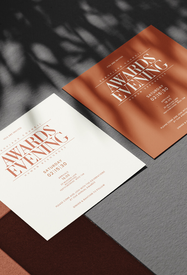  Ticket & invitation printing