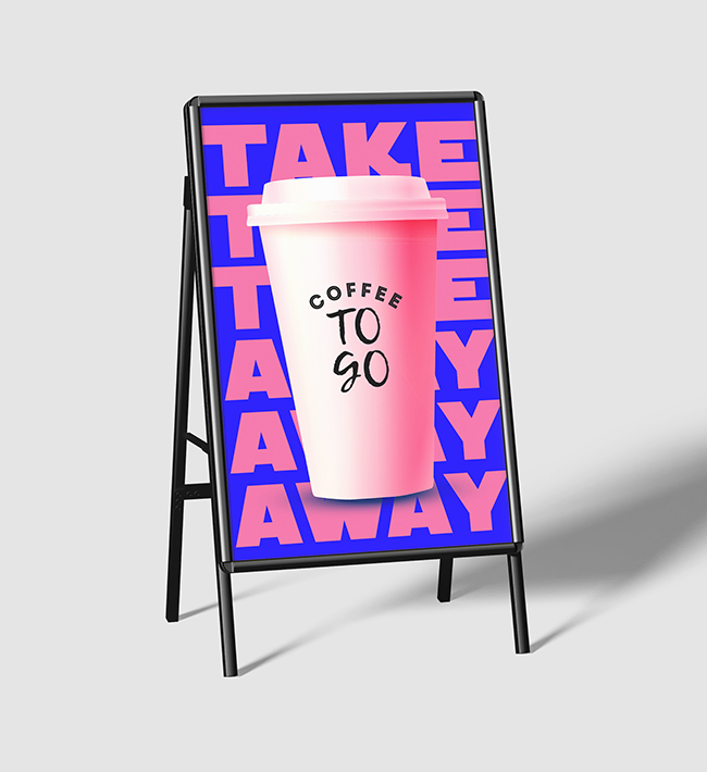 Posters, banners and retail signage