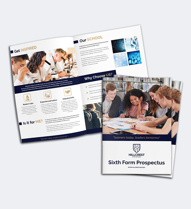 School printing at Kall Kwik Farnham