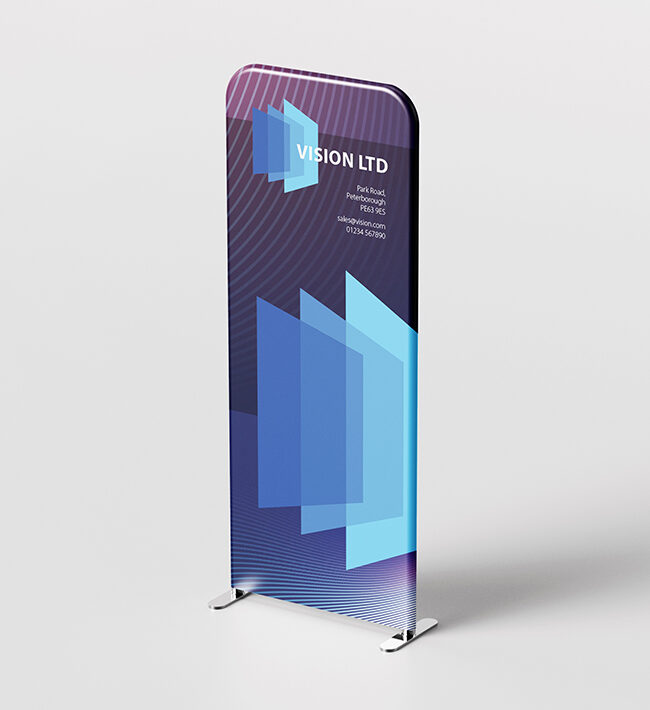 Stretch fabric stands