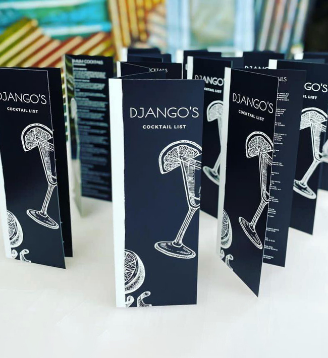 Whatever type of printed menu you need we can help