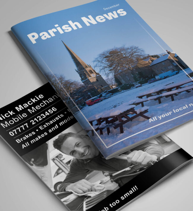 Do you produce a company or village newsletter? 