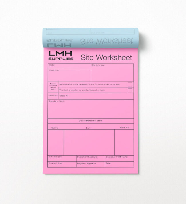 Custom printed pads