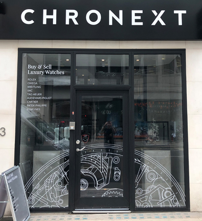 Shop window decals