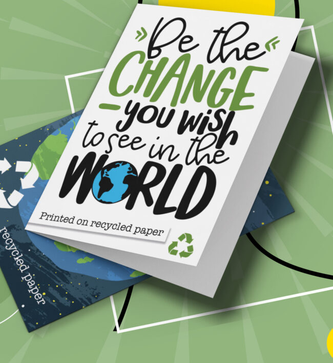 Eco friendly print – the power to make a difference