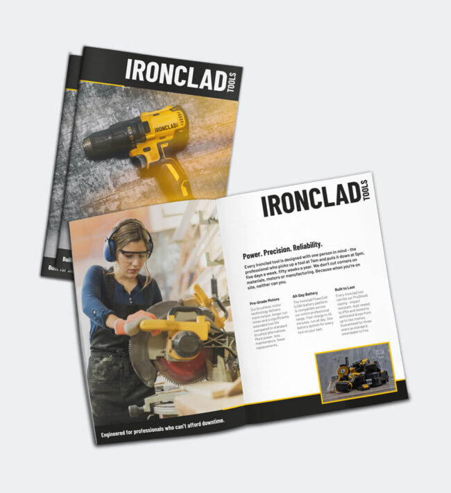 High-quality A4 brochure printing for businesses