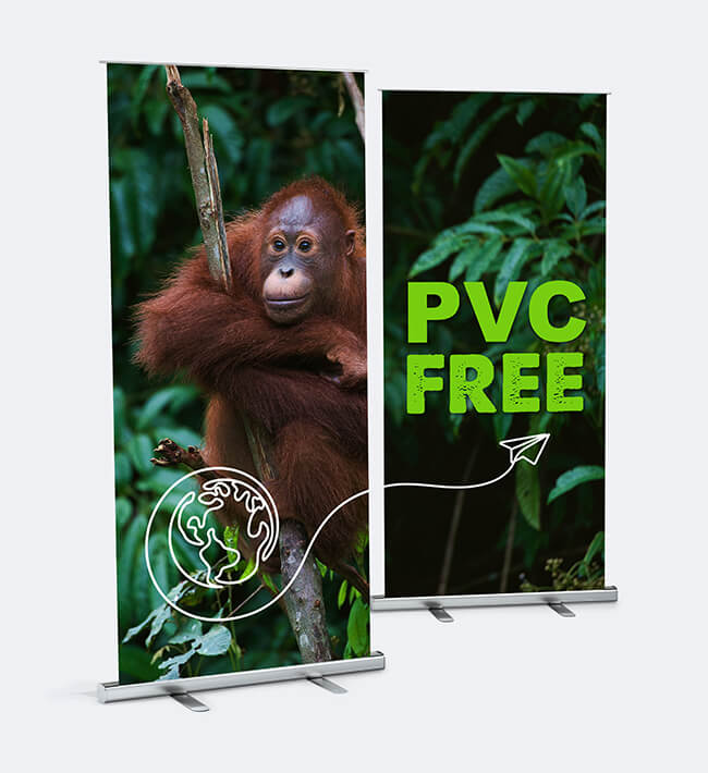 PVC-free banners