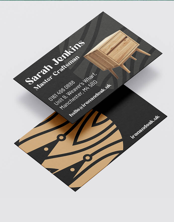  Laminated business cards