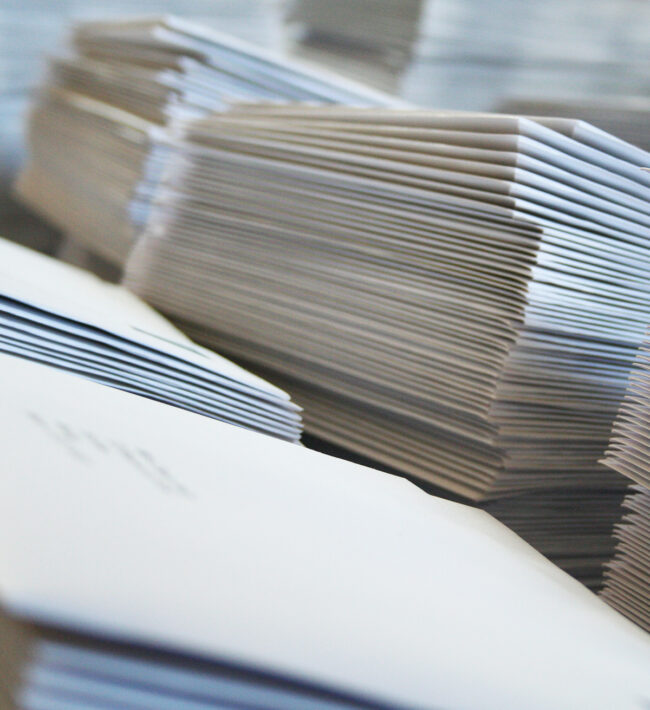 Our direct mail fulfilment services