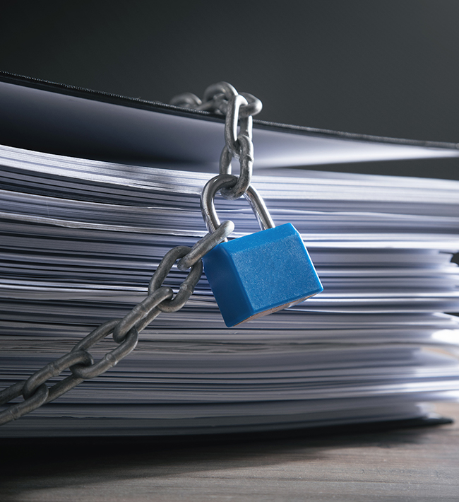 Legal and confidential copying services