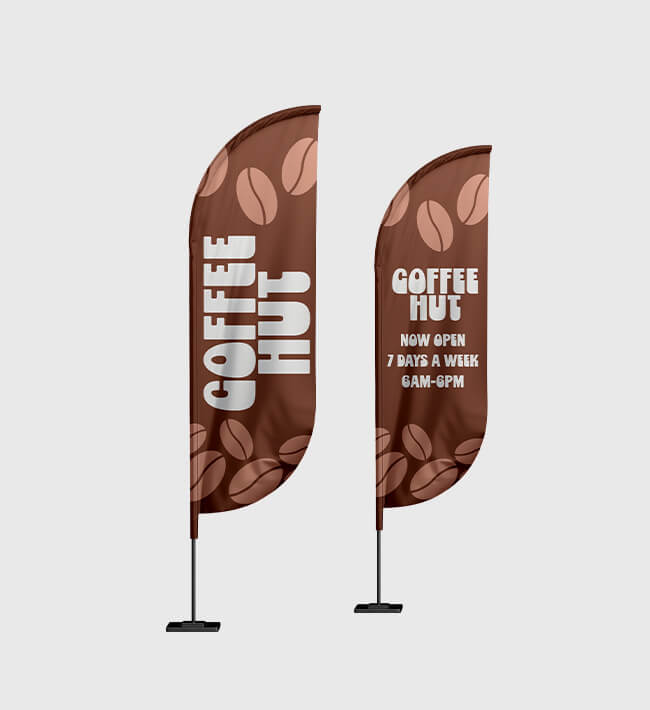 Why feather flags are a popular advertising choice